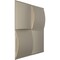 Ekena Millwork 19 5/8in. W x 19 5/8in. H Smith EnduraWall Decorative 3D Wall Panel Covers 2.67 Sq. Ft. WP20X20SMCSV - alternate 3